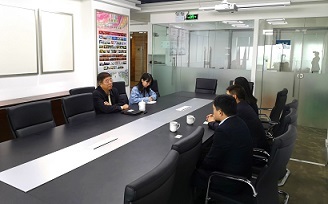 宿遷經開區招商局領導一行到訪商會