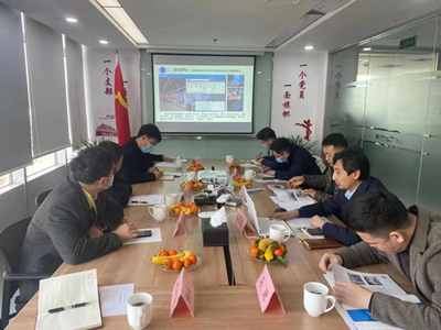 組宣部會同高新區(qū)招商局赴北京中科長城海洋信息對接